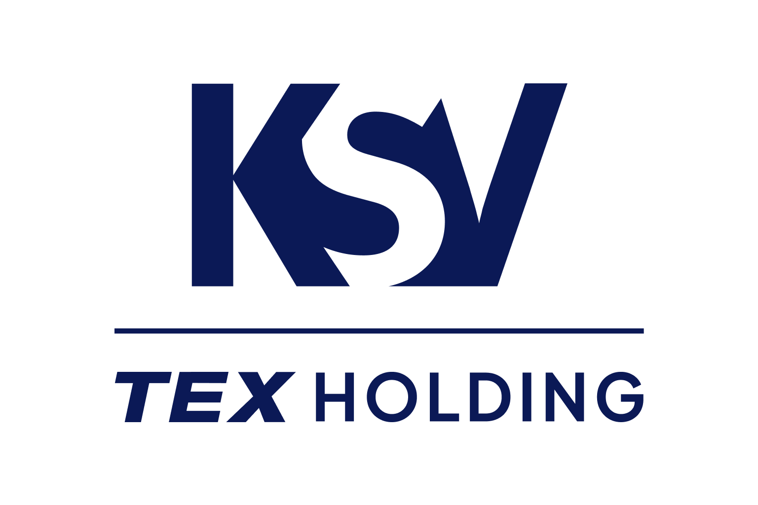 Logo von KSV, Teil der TEX Holding.